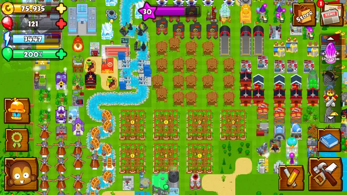 Bloons Monkey City android App screenshot 1