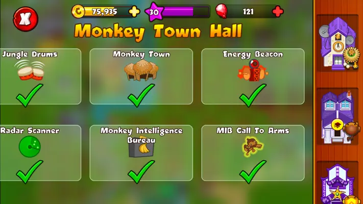 Bloons Monkey City android App screenshot 3